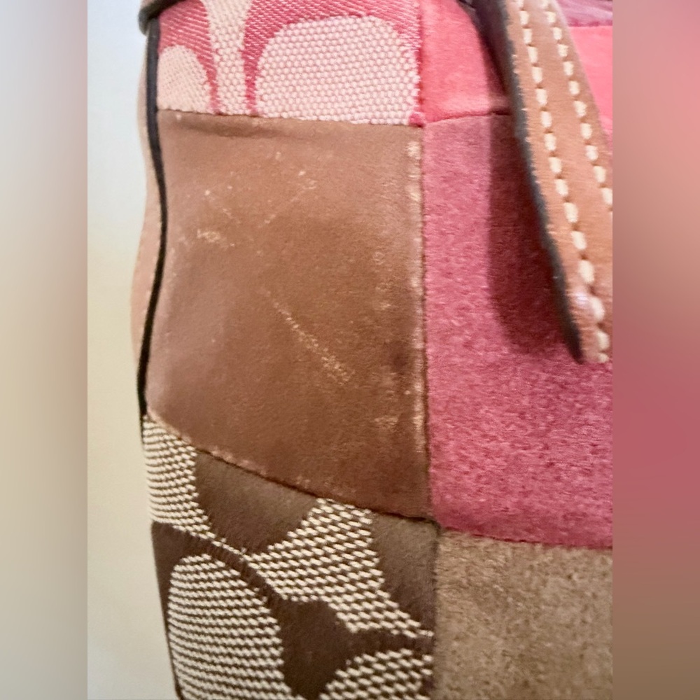 Y2K Coach Patchwork Shoulder Bag 7048 - Picture 4 of 14